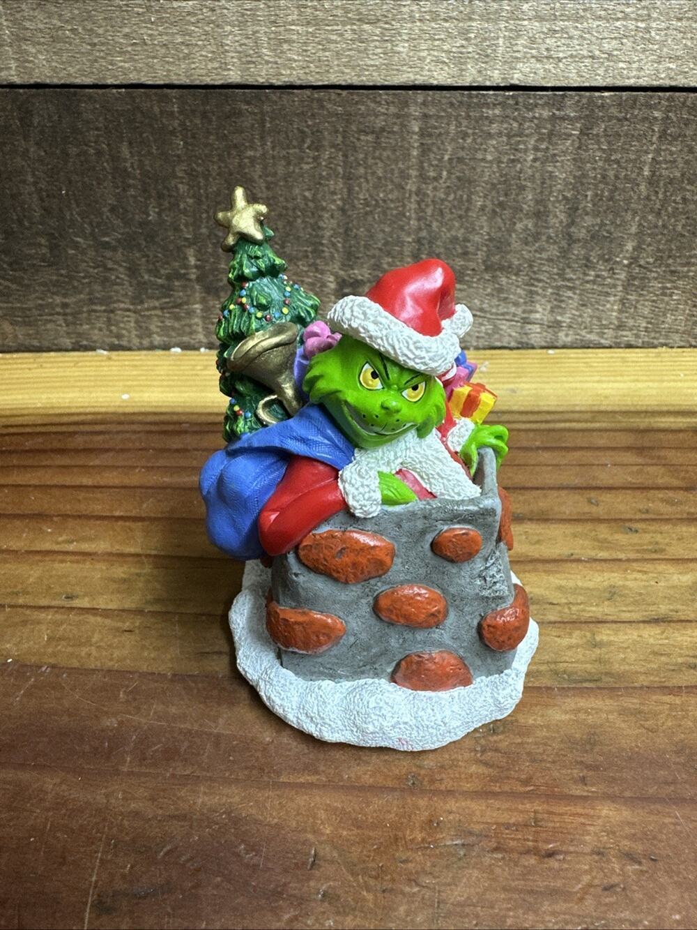 Vintage Universal Studio How The Grinch Stole Christmas Figurine Dr Seuss